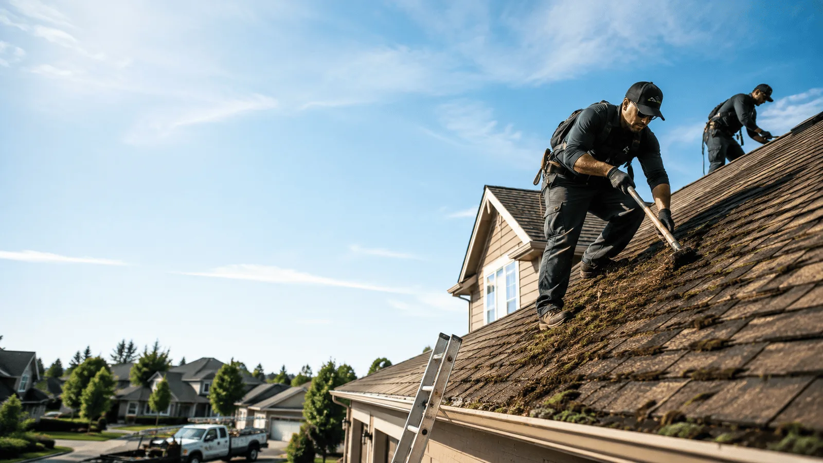 Roof Moss Removal in Honeoye, NY near me